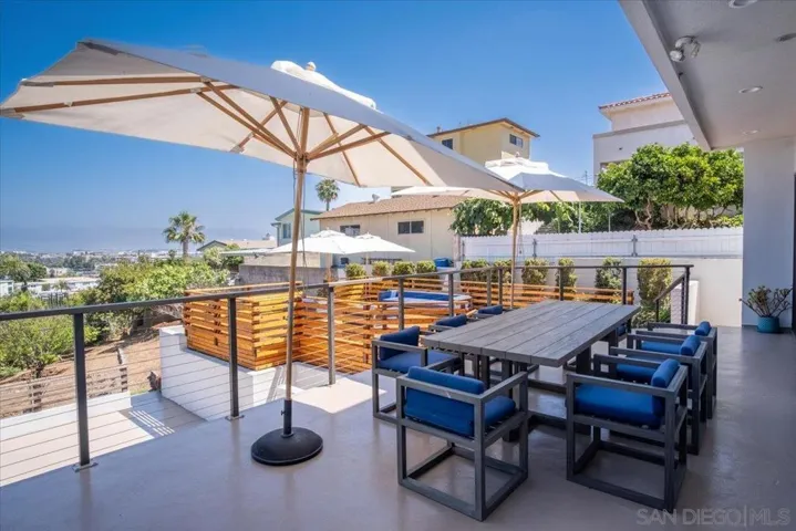 This is the patio immediately outside of the Family Room.