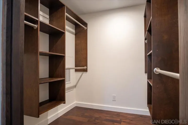 Walk-in closet for Bedroom #3.