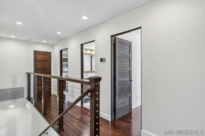 Stairs and Landing for top floor.