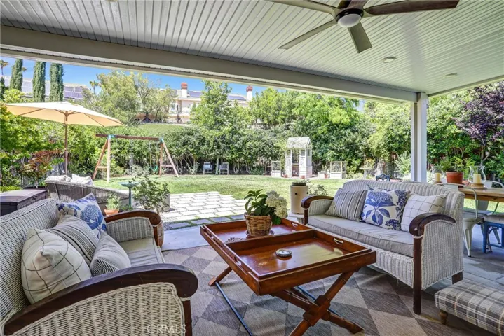 The perfect backyard for outdoor gatherings and relaxation.