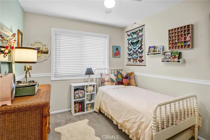 Great space in the fourth bedroom as well.