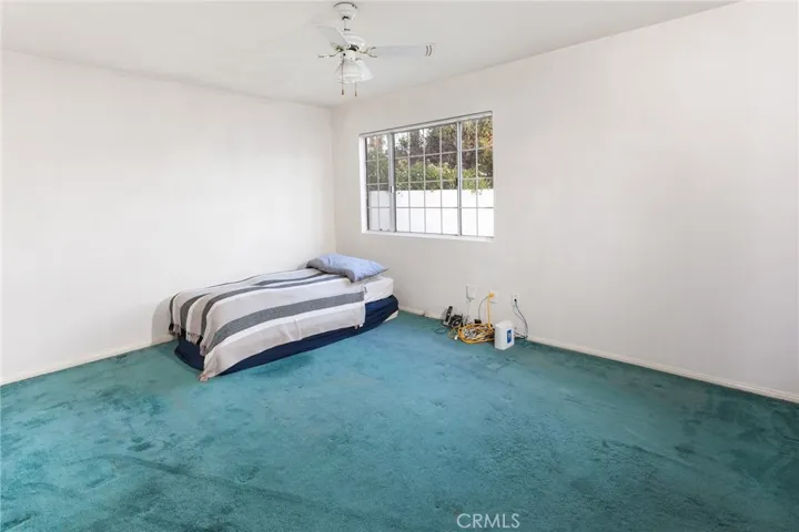 The primary suite includes its own private bath.