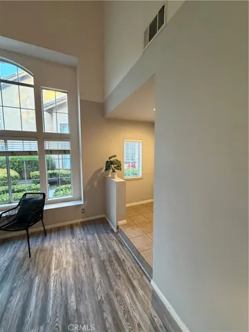 Entry has a smalll closet