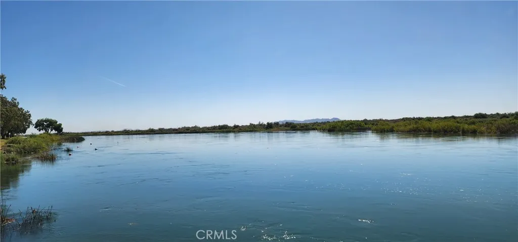 View upstream from resort