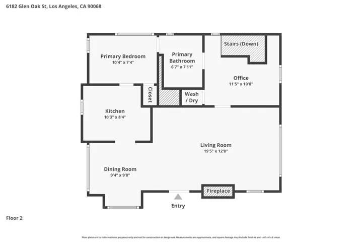 6182 Glen Oak St, Los Angeles, California 90068