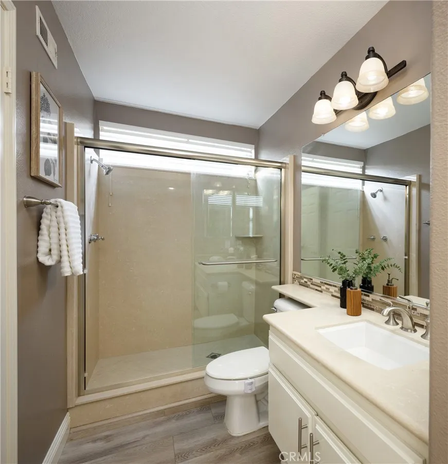 Guest bathroom located on the main floor.