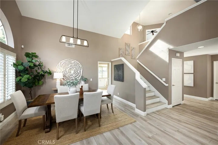 The home features beautiful vinyl flooring throughout.