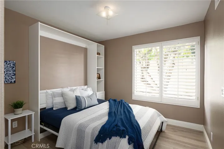 Guest bedroom located on the main floor.