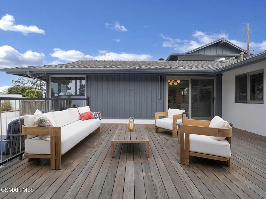 Designated deck area