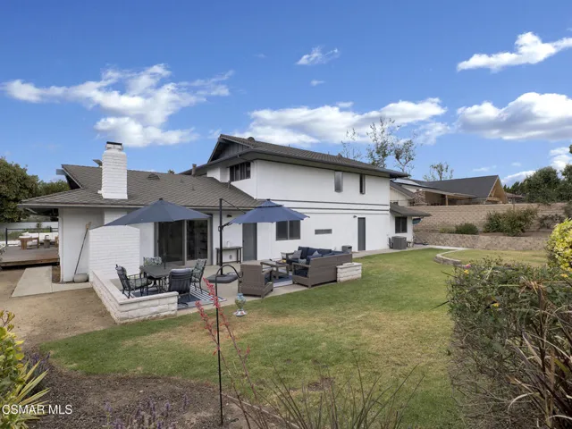 Pool-sized park-like yard