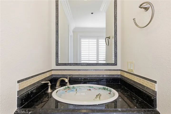 Bathroom in loft area