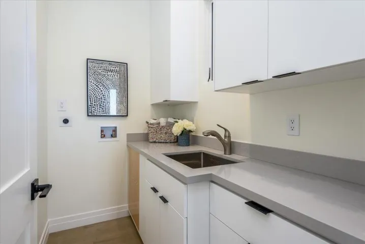Laundry Rm ready for Stackers