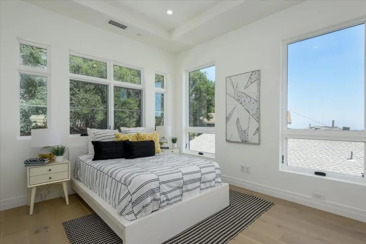 Enjoy Bay views from Picture Windows
