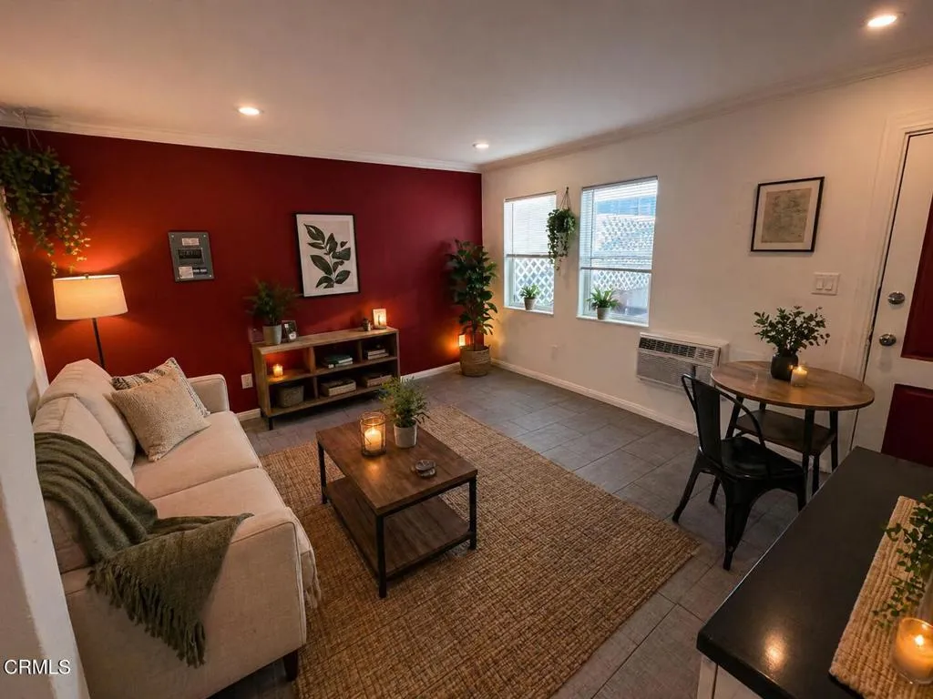 Virtually Staged Living Room