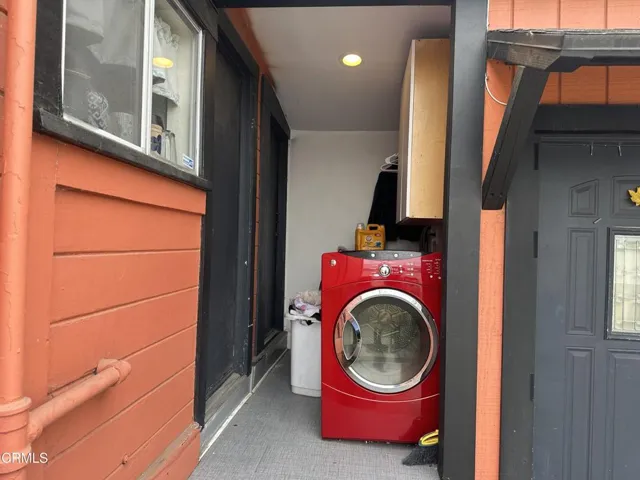 Shared laundry area
