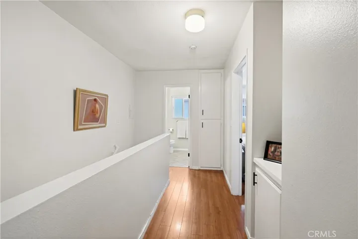 Hallway with 2 Linen Closets