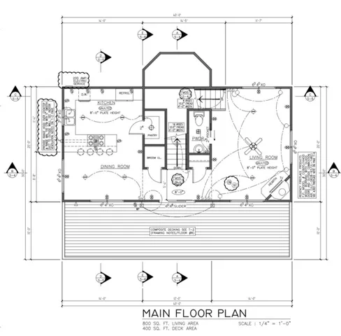 Main floor plans