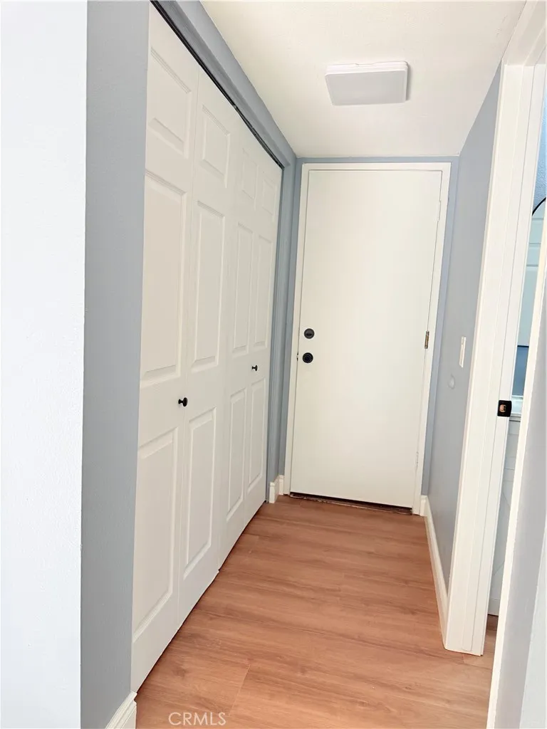 hallway to garage/laundry