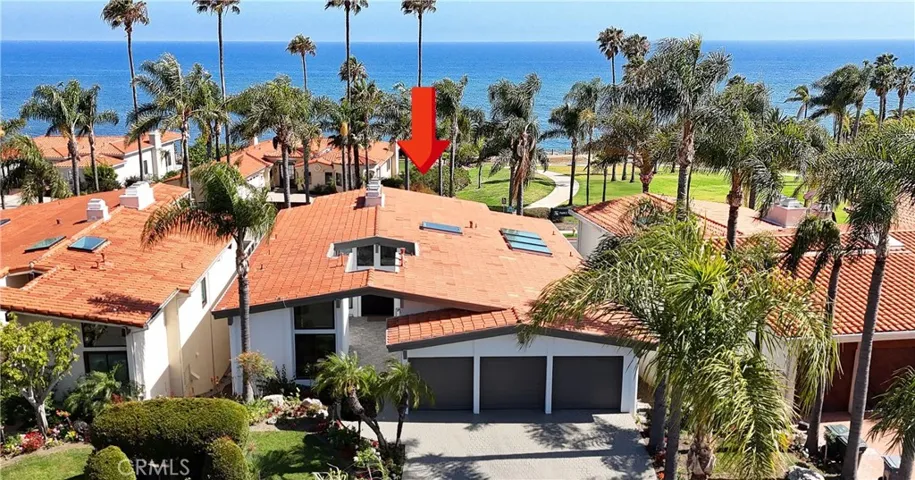 Front Elevation - Aerial View