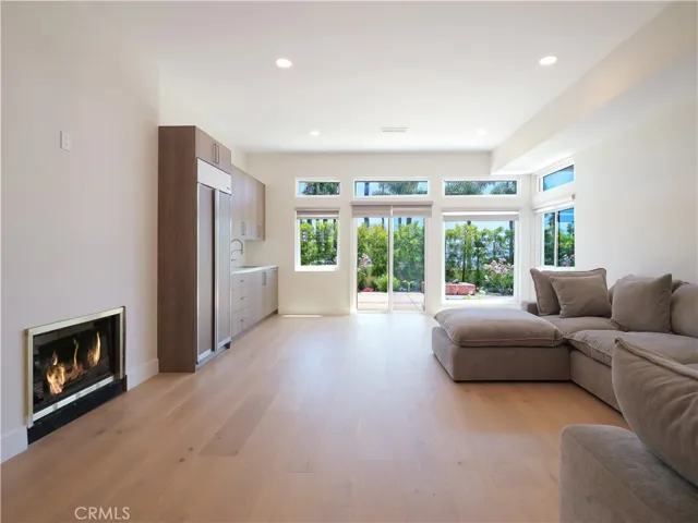 2nd Family Room with Fireplace on Lower Level