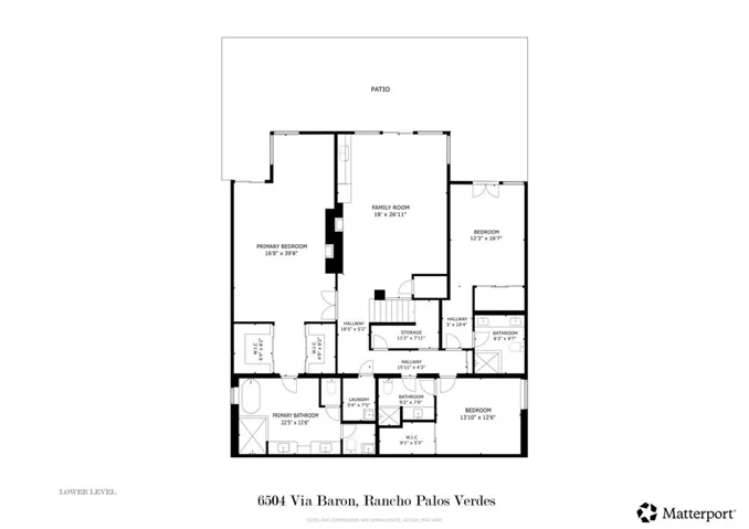 Lower Level Floorplan