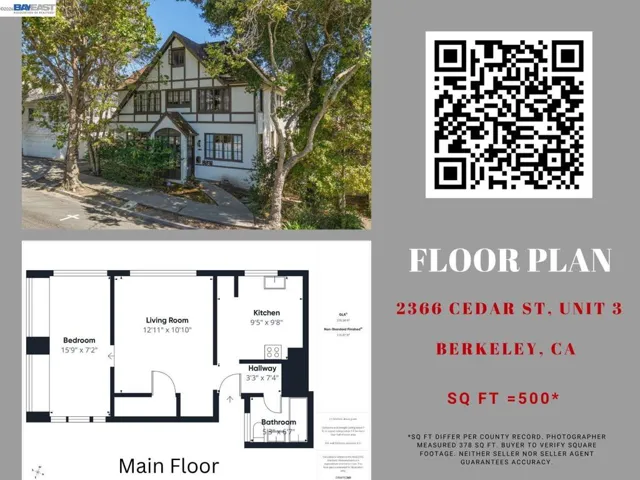 2366 Cedar St 3, Berkeley, California 94708
