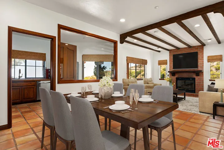 Virtually Staged Dining Room