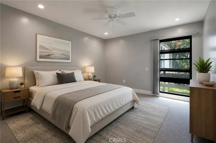 2nd bedroom virtually staged
