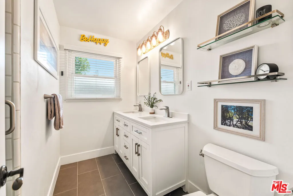 Remodeled bathroom