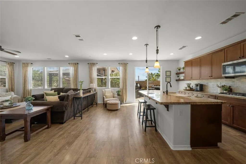 Kitchen to Family Room