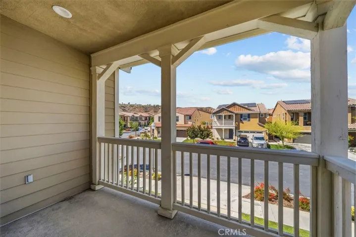 Patio off Loft