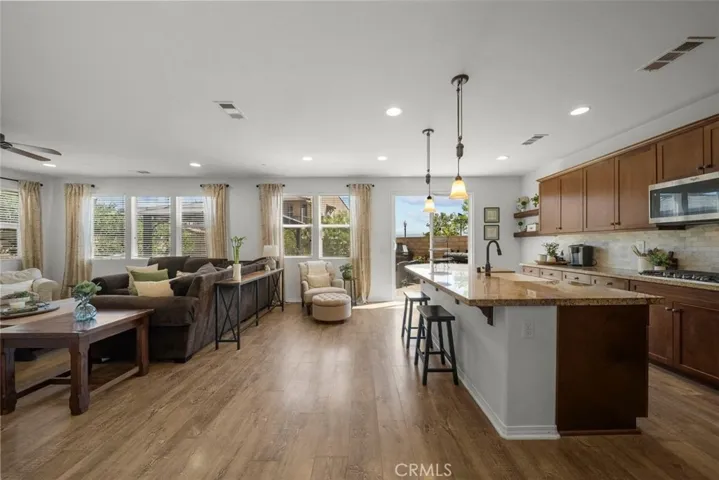 Kitchen to Family Room