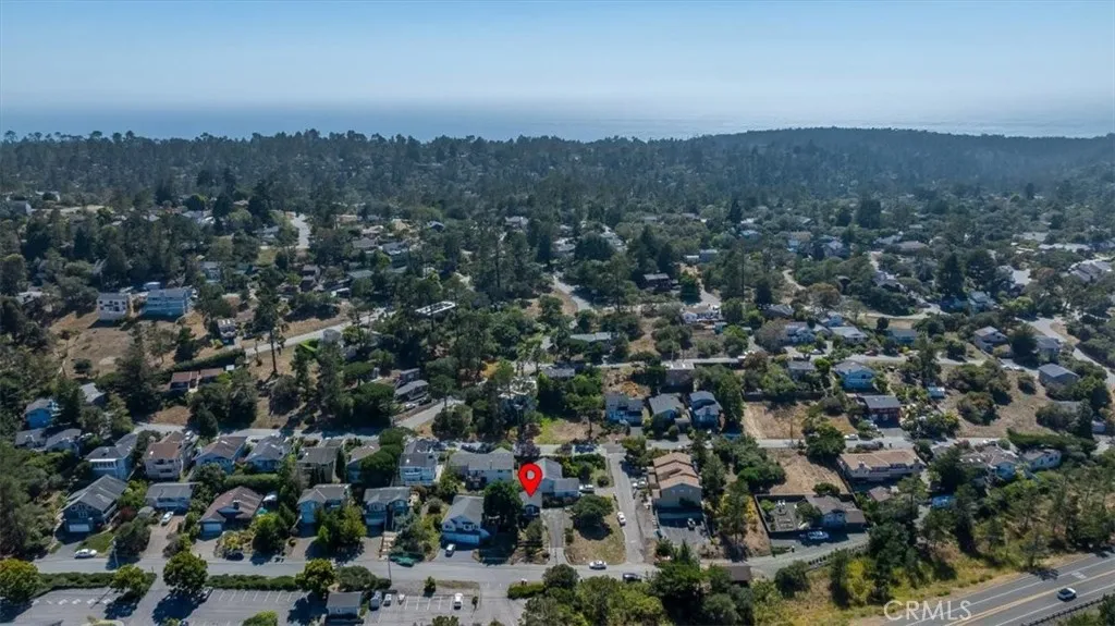 View of house showing proximity to ocean.