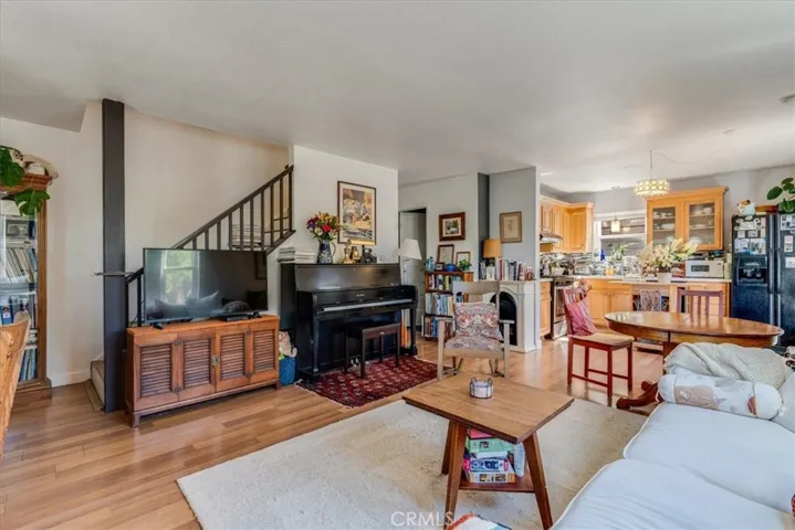 View of first floor from front door.