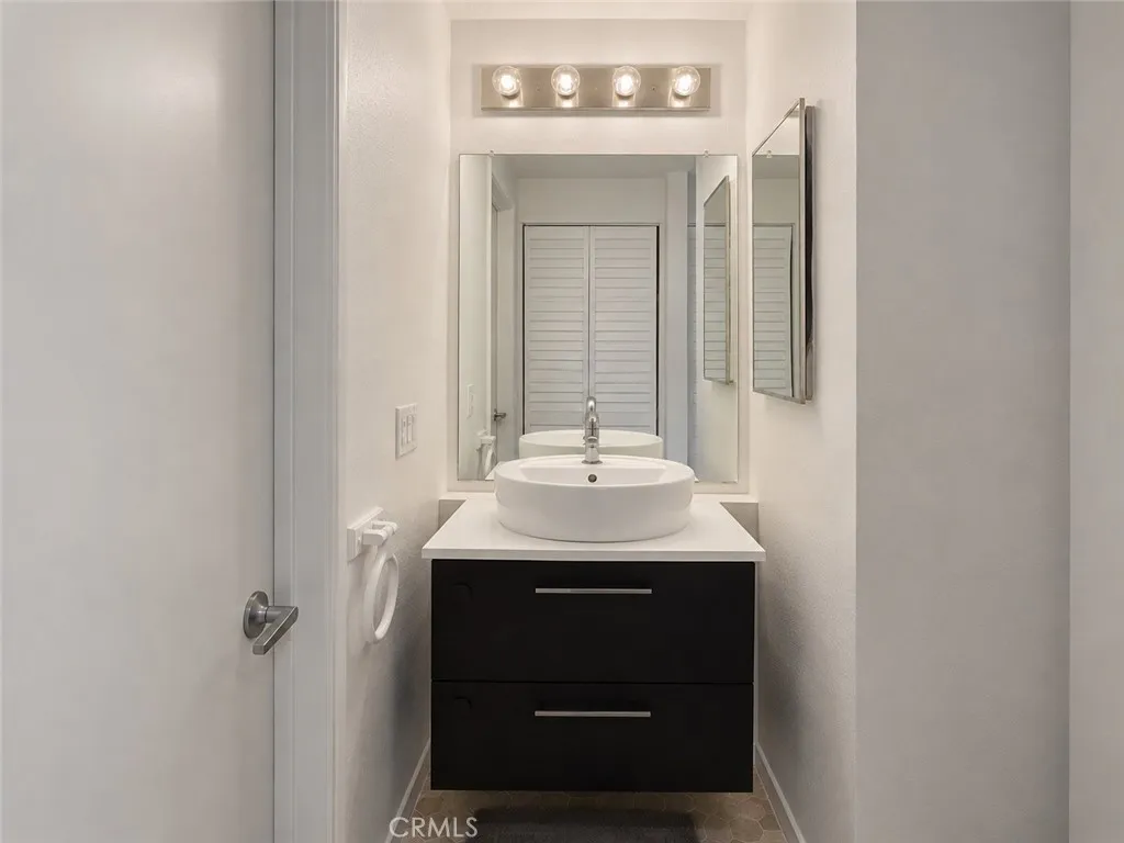 Primary bathroom vanity