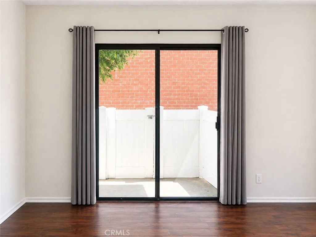 Primary bedroom to private patio