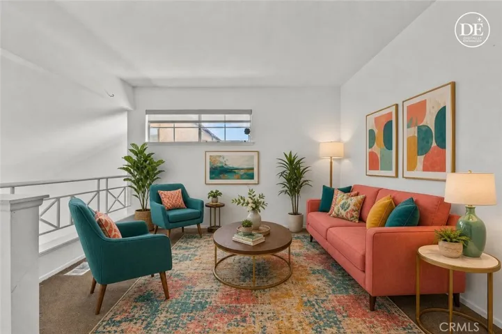Virtually staged loft