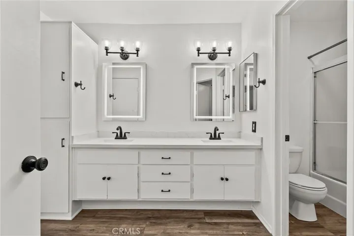 Upgraded bathroom