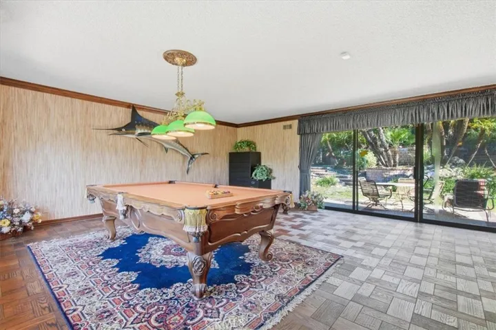 Pool/rec room