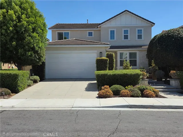Beautiful front of home.