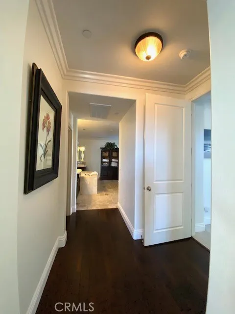 Master Hallway to bathroom and large walkin closet