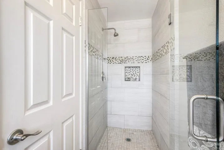 Fabulous walk-in shower for primary bath~
