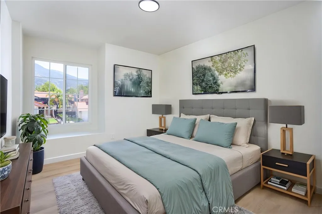 Virtual staging bedroom