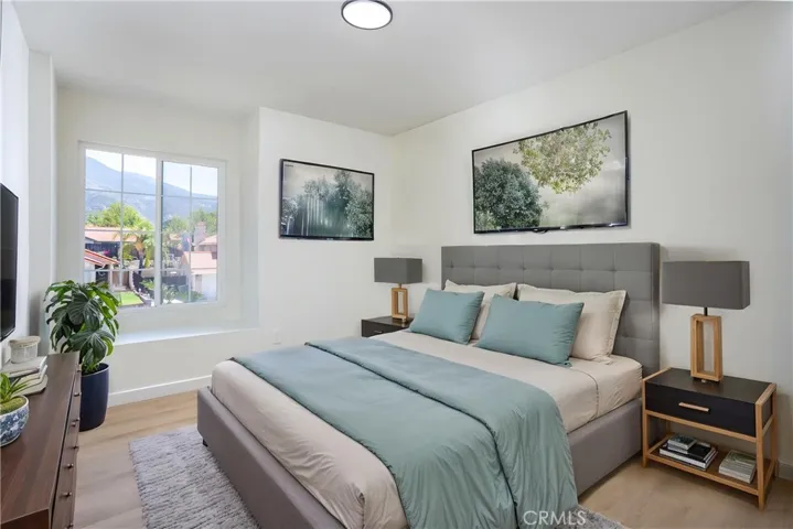 Virtual staging bedroom