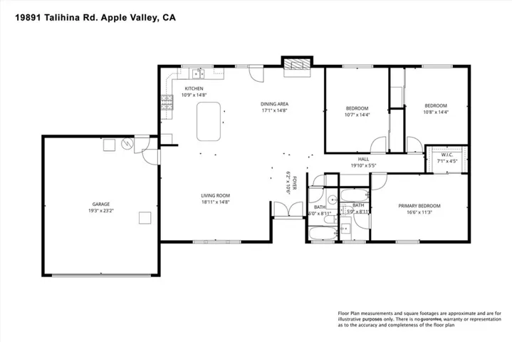 19891 Talihina Road, Apple Valley, California 92307