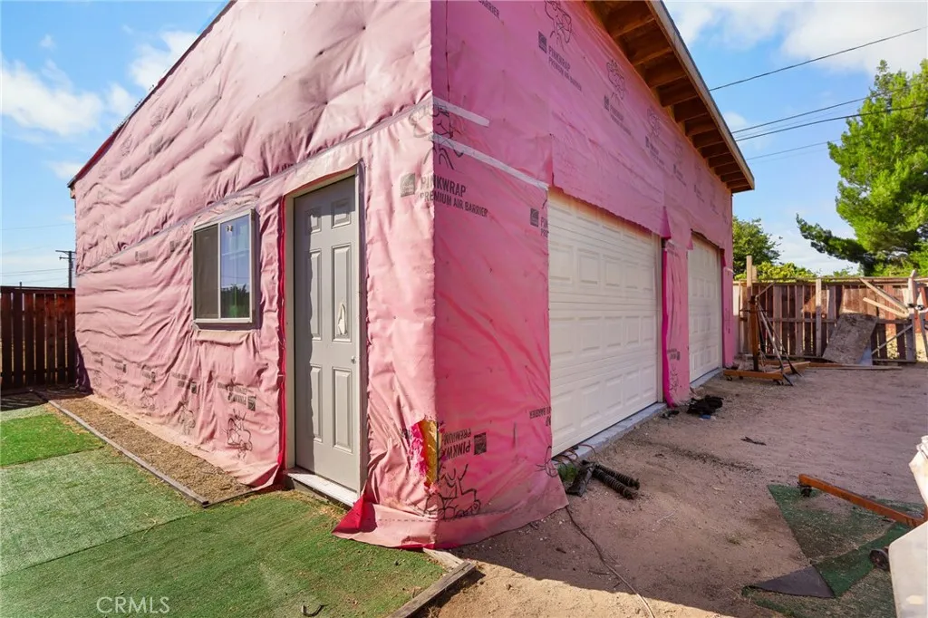 New 3 car garage