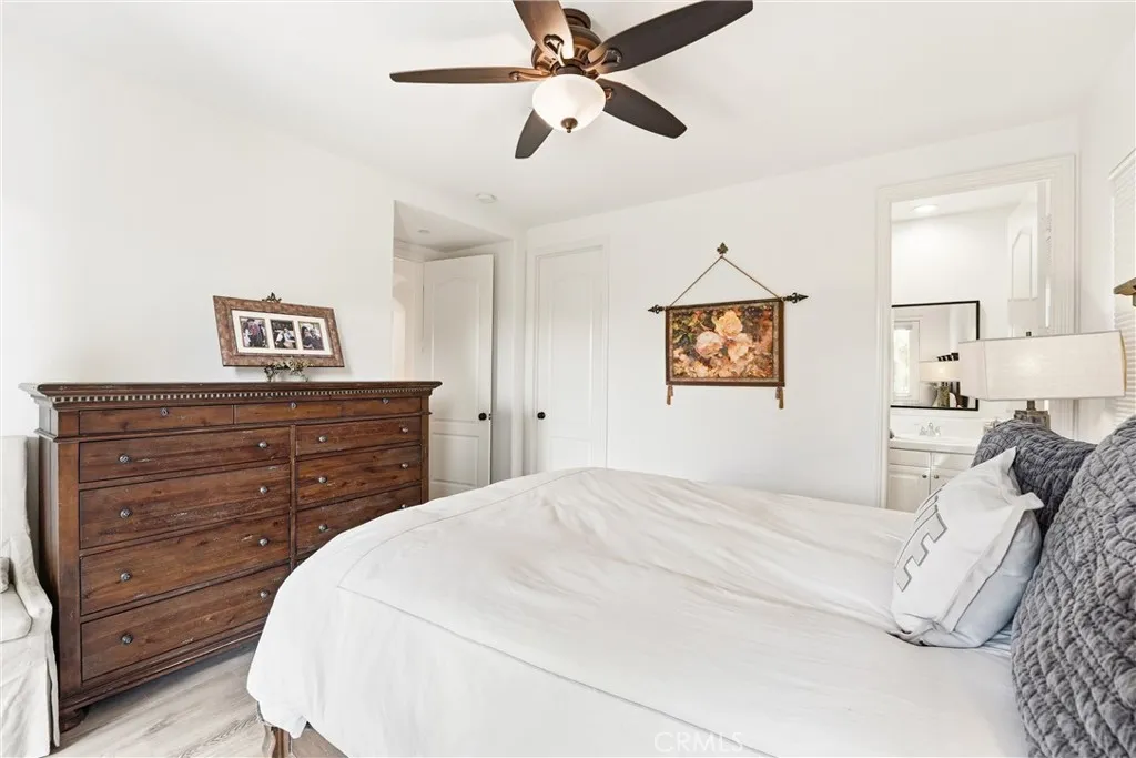 3rd Bedroom Suite with 2 french doors to the Balcony