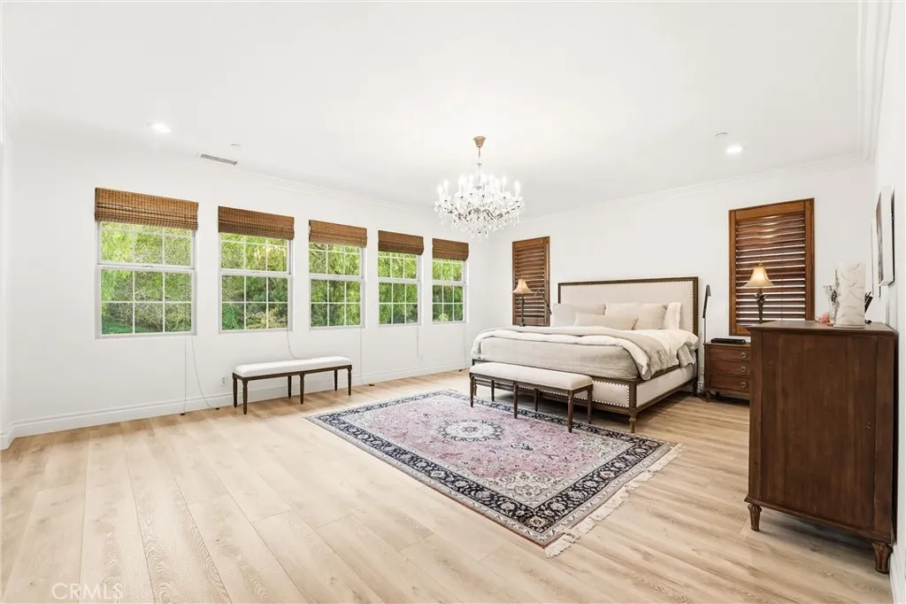 Master Bedroom, views of the greenbelt