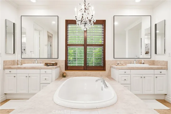 Master Bath with very large closet