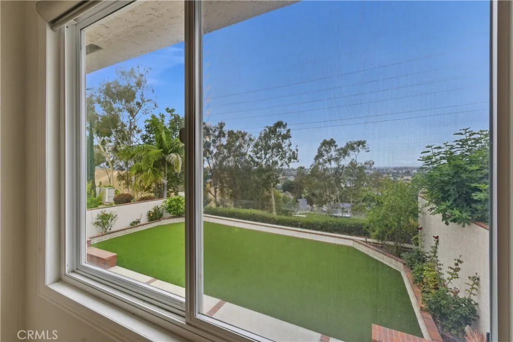 View from bedrooms upstairs.